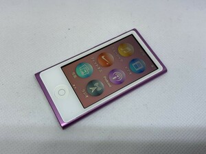 ★送料無料★良品★A1446 iPod nano (第 7 世代) 16GB★パープル★0126000422★SYS★02/27