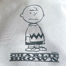 【USA製】チャーリーブラウン×キャンバー×マドモアゼルロペ/新品/ユニセックス/スウェットシャツ/M(実寸XL位)/スヌーピー/peanuts_画像5