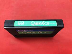 MSX ソフト QUEENS GOLF クイーンズゴルフ 同梱可！！即落札！！大量出品中！！