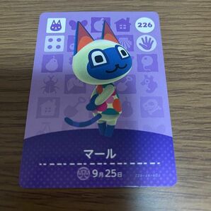 あつまれどうぶつの森　あつ森　amiibo 第3弾　マール