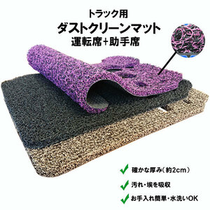  Mitsubishi Fuso 20 Canter wide * foot have R02.11-3 color driver`s seat floor mat pair mat car mat . cleaning clean mat 