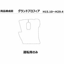 日野 グランドプロフィア 運転席 H15.10-H29.04 トラックマット 3色 コイル_画像2