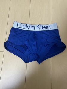 CALVIN KLEIN　カルバンクライン　ボクサーパンツ　ブルー ネイビー S　日本サイズ M