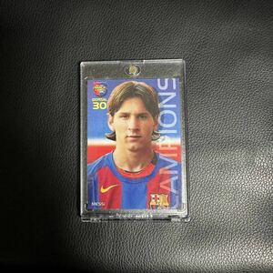 リオネル・メッシ　ルーキーカード　2004 Panini Mega Cracks RC アルゼンチン代表　バルセロナ　サッカー カード　1円スタート