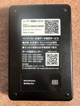 Buffalo バッファロー MiniStation ポータブル SSD 960GB SSD-PL960U3-BK/N バスパワー USB3.1 外付 耐衝撃＆耐振動設計 ケーブル付 完動品_画像2