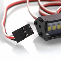 RCロッククローラー　LEDライトバー20個のLEDランプ1/10パーツ付き TRX4 Axial タミヤ 90046 SCX10 ラジコン　カー　TRAXXAS FMS_画像3