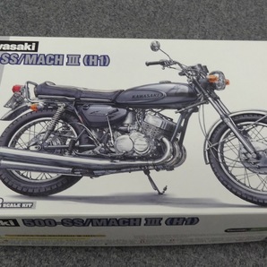 ★ハセガワ 1/12 カワサキ 500-SS/MACH Ⅲ (H1)(1969) 未組立品！の画像1