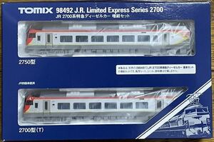 【未使用品】トミーテック トミックス TOMIX 98492 JR 2700 系 特急 ディーゼルカー 増結 セット (2両) ③