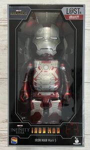 新品 BE@RBRICK Happyくじ Ironman THE INFINITE SAGA アイアンマン ラスト賞 ラストワン 同梱発送可能　　　ベアブリック Marvel 