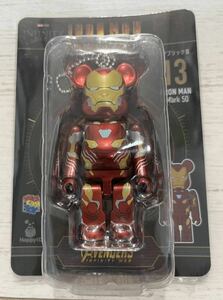 新品 BE@RBRICK Happyくじ Ironman THE INFINITE SAGA アイアンマン ベアブリック賞 13 同梱発送可能　　　　　ベアブリック Marvel 