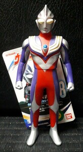 *BANDAI Ultraman Tiga мульти- модель ( с биркой ) 2013 год иен . Pro sofvi ( Bandai монстр Ultraman )