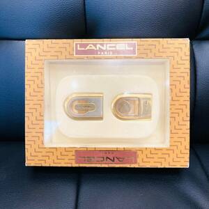 【2個セット】1円～★ LANCEL　ベルト バックル　箱有　ゴールドカラー　シルバーカラー　Y2401-310