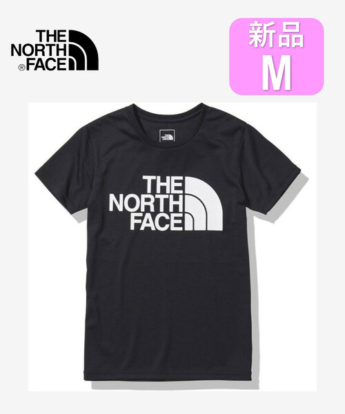 【新品】レディース　Mサイズ　The North Face　ノースフェイス　ショートスリーブカラードームティー　正規品　 NTW32354　K