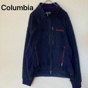 Columbia コロンビア　カッジクリアリング ジャケット　フリース　紺　M