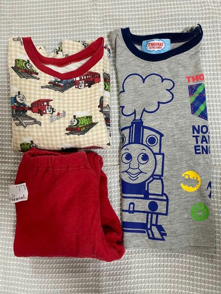 中古　UNIQLO トーマス　パジャマ　しまむら　トーマスロンT 100サイズ　まとめ売り