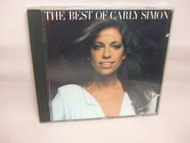 輸入盤CD★送料100円★THE BEST OF CARLY SIMON/CARLY SIMON　　ベスト オブ カーリー サイモン／カーリー サイモン全１０曲_画像1