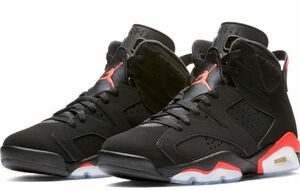 AIR JORDAN 6 RETRO "INFRARED"（2019） 384664-060 （ブラック/インフラレッド）