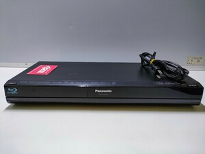 A317（中古現状、消毒除菌、即発送）パナソニック DIGA HDD BDレコーダー DMR-BR585 (電源+B-CAS付き)