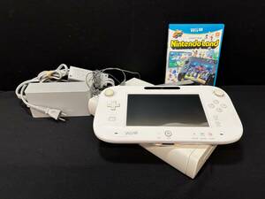 ※22540 【ジャンク】【通電確認のみ】任天堂 Wii U シロ 32ＧＢ おまけ付き ニンテンドー スプラトゥーン 家庭用ゲーム機 
