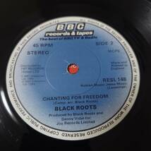 Black Roots - The Front Line / Chanting For Freedom // BBC Records 7inch / Roots_画像4