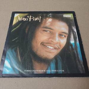 Maxi Priest - Some Guys Have All The Luck / Festival Time (Recorded In Concert) // 10 Records 7inch / Reggae Pop