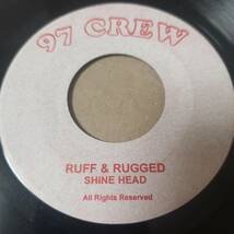 Shinehead - Ruff & Rugged / Golden Touch // Elektra 7inch / Dancehall Classic / Shine Head / Rough_画像1