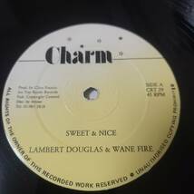 Wayne Fire & Lambert Douglas - Sweet And Nice // Charm 12inch / Dancehall Classic / Cherry Oh Baby_画像1