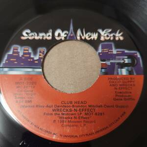 Wrecks-N-Effect - Club Head / Rock Steady // Sound Of New York 7inch