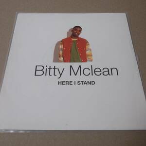 Bitty Mclean - Here I Stand / Don't Be Confused // Brilliant! 7inch / Reggae Pop