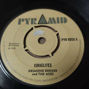 Desmond Dekker - Israelites / The Man // Pyramid 7inch / Rocksteady