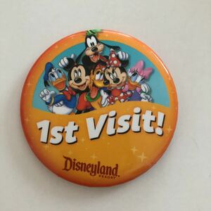  California Disney Land. can badge postage 84 jpy 1st Visit!