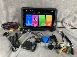 9インチ JB64 JB74 ジムニー 専用 パネル iPhone CarPlay 画質 アンドロイド ナビ ディスプレイオーディオ 新品 バックカメラ付 2GB/32GB