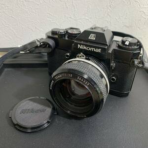 Nikon ニコン Nikomat ニコマット EL NIKKOR 55mm 1:1.2 一眼レフ フィルム一眼レフ シャッター確認OK