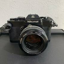 Nikon ニコン Nikomat ニコマット EL NIKKOR 55mm 1:1.2 一眼レフ フィルム一眼レフ シャッター確認OK_画像2