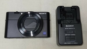 SONY ソニー Cyber-shot サイバーショット DSC-RX100M3 デジカメ 充電器付き ブラック 現状品