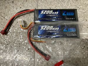 AZ-521.動作未確認 ゼエエ Zeee 3S リポバッテリー 11.1V 50C 5200mAh Tプラグ付き ラジコン製品バッテリー 大容量バッテリー