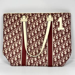 【1A68】1円スタート Christian Dior / BO C 1003クリスチャン ディオール トロッター トートバッグ ハンドバッグ