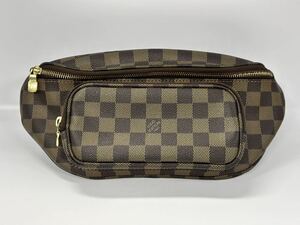 【1R26】1円スタート LOUIS VUITTON / VI0076 ルイヴィトン ダミエ メルヴィール バムバッグ ボディバッグ 