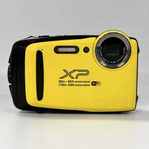 【1T48】1円スタート FUJIFILM FX-XP130 富士フイルム コンパクト デジタルカメラ デジカメ コンデジ イエロー 防水 カメラ