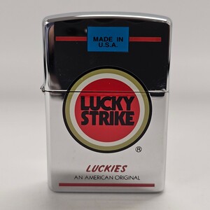 【1N42】 1円スタート ZIPPO / E XIII ジッポー LUCKY STRIKE ラッキーストライク オイルライター 喫煙具