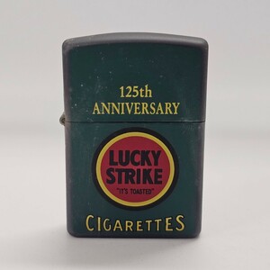 【1N40】 1円スタート ZIPPO / G XIII ジッポー LUCKY STRIKE 125th ANNIVERSARY ラッキーストライク オイルライター 喫煙具