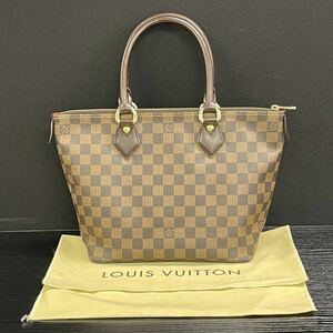 【2M7】 1円スタート LOUIS VUITTON / VI0078 ルイヴィトン ダミエ サレヤPM ハンドバッグ トートバッグ ブラウン レディース