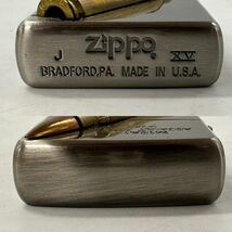 【2N1】 1円スタート ZIPPO / J XV ジッポー M16A1 ASSAULT RIFLE USA 火花確認済み アサルトライフル 弾丸 メタル貼り 喫煙具_画像10