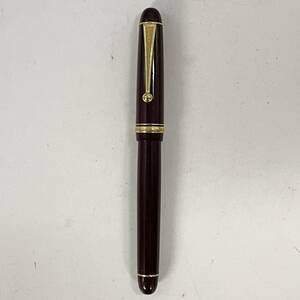 【2A26】1円スタート PILOT CUSTOM 74 パイロット カスタム 万年筆 ボルドー ペン先 14K 585 刻印有り 14金 筆記用具 文房具