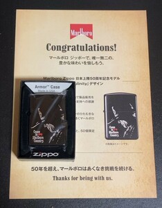 Marlboro Zippo マルボロ ジッポー 50周年記念モデル