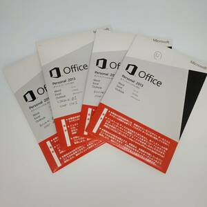 4本セット【正規品】 Microsoft Office Personal 2013 OEM版 匿名配送　word / excel / outlook 