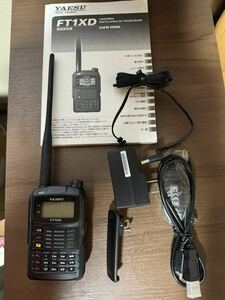 YAESU FT1XD 144/430MHz帯 5W出力 デュアルバンドD/A （デジタル／アナログ） ハンディトランシーバー ☆