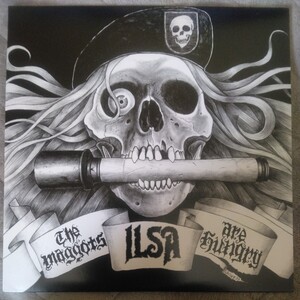 ILSA/THE MAGGOTS ARE HUNGRY LP bolt thrower amebix hellbastard SLUDGE CRUST