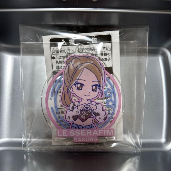 LE SSERAFIM のすたるぽっぷ アクリルプレートキーホルダー〜ANTIFRAGILE〜 SAKURA ルセラフィム宮脇咲良