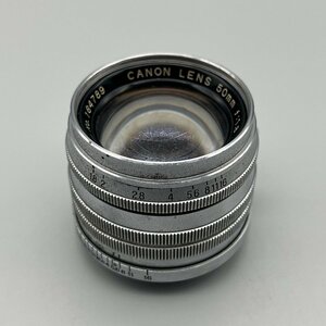 CANON LENS 50mm f1.8 Canon lens Canon Camera Co. Japan Leica Leica L mount 